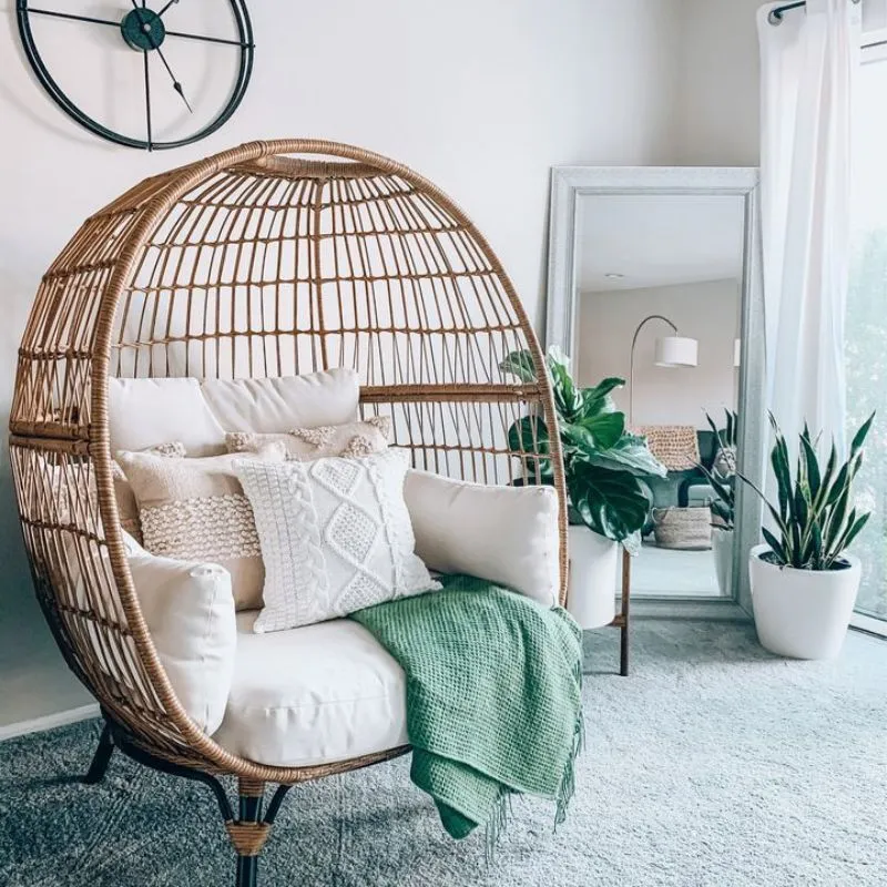 Egg Chair For Living Room Or Outdoor - Cozy Decor